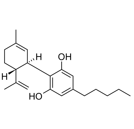 Chemische Formel CBD