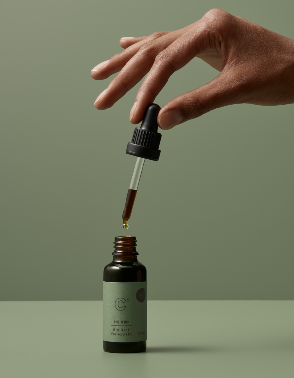 Bio CBD Öl 8 Prozent