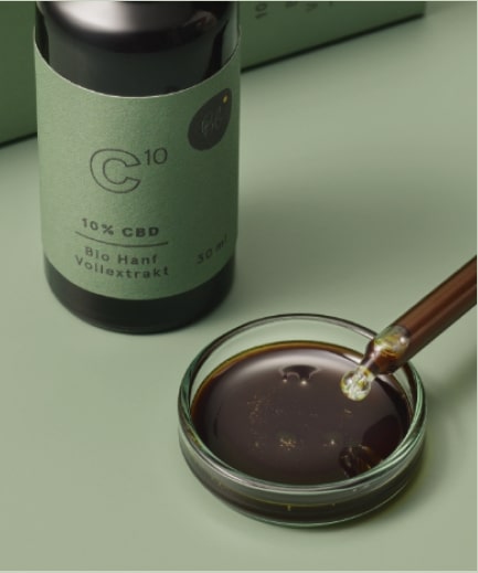 CBD Öl Mobile Menü