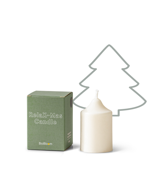 Bio RelaX-Mas Kerze - 1 Stück