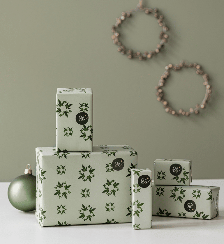 BioBloom Weihnachten Geschenkverpackung