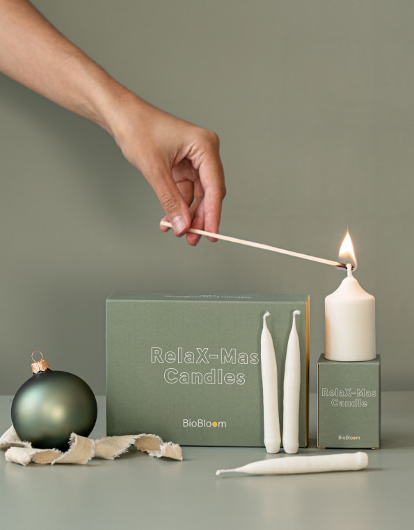 BioBloom Weihnachten Kerzen BioBloom Weihnachten Kerzen