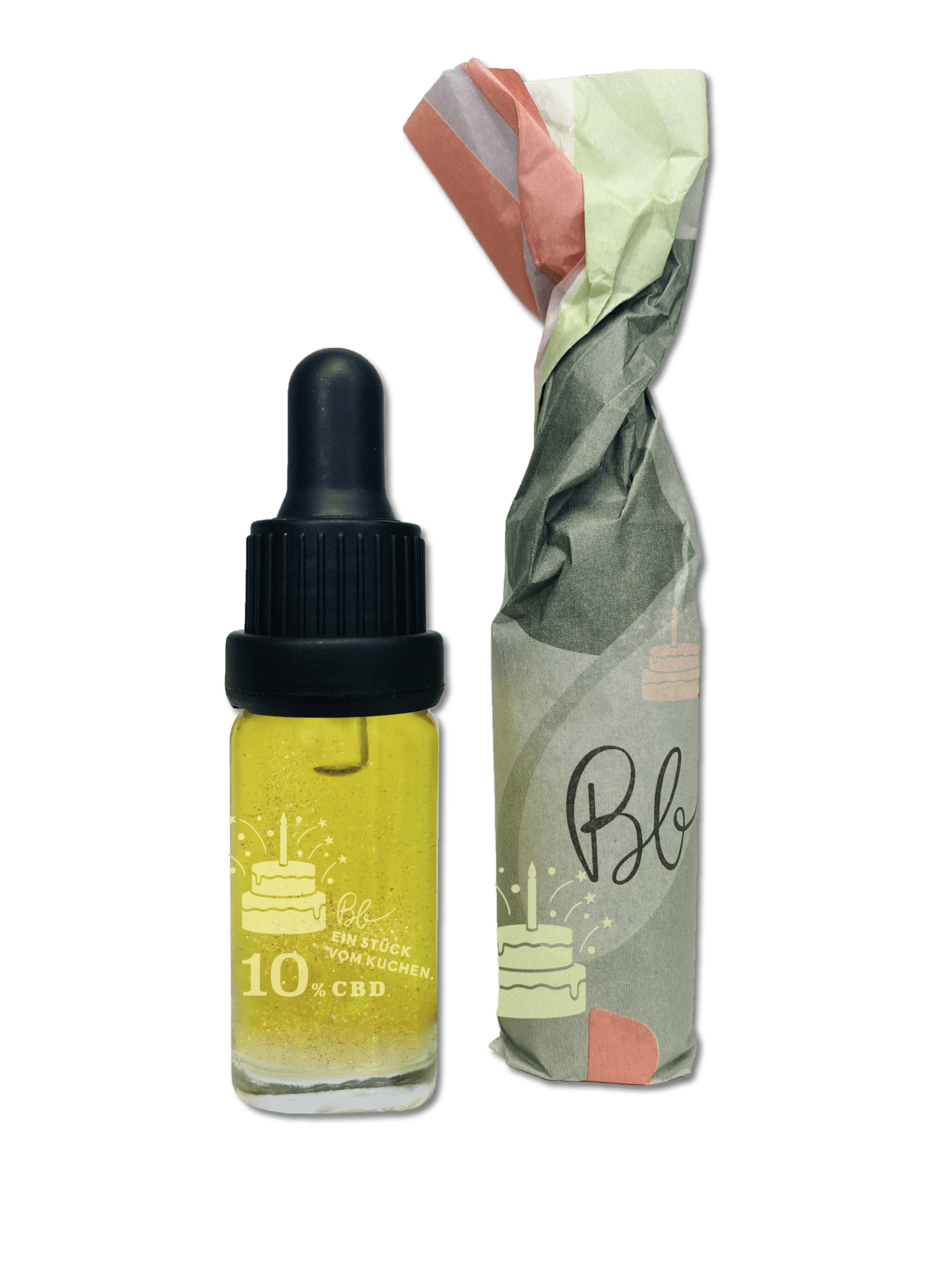 10% CBD Öl – Birthday Cake Glitzer Edition